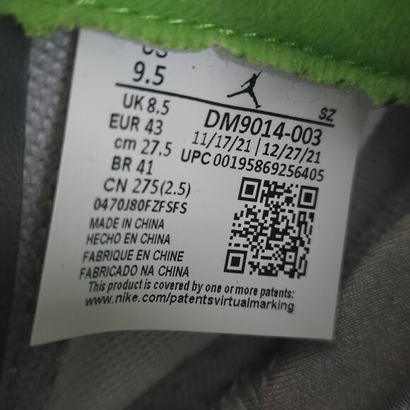 Air Jordan 5 Retro Green Bean 2022 Men\'s 9.5 main image 2